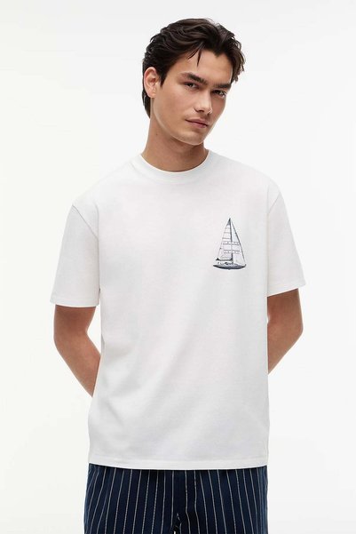 Tommy Jeans Men's T-Shirt-Dm0Dm23184