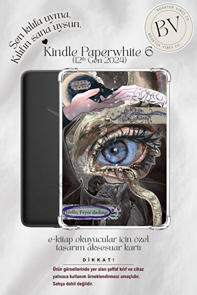 BookTok Vibes Co. ACOTAR Feyre Rhysand Temalı Insert - Kindle ve Kobo E-Kitap...