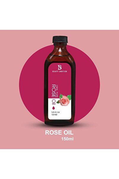 BEAUTY AMBITION Essential Oils for Hair and Skin Care - 150 Ml Rose Oil