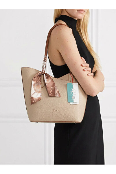 Fiona Women's Scarf Detailed Shoulder Bag with Puppy Design, Suitable for 2-P...