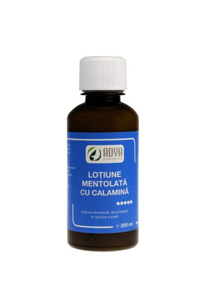 ADYA GREEN PHARMA Lotiune Mentolata cu Calamina Adya Green Pharma, 200 ml
