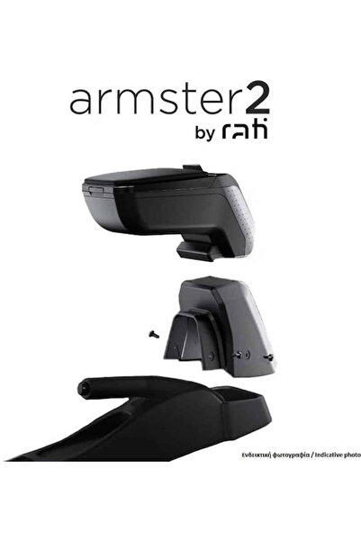 Other Rati Armster Υποβραχιόνιο αυτοκινήτου από PU για Peugeot 301 Μαύρο Κωδι...