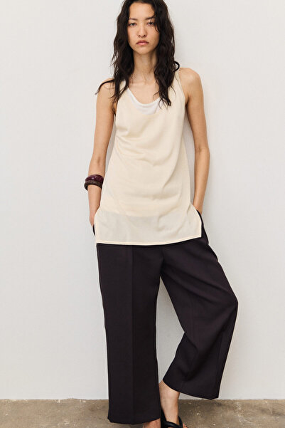 H&M Bilek Boyu Gabardin Pantolon