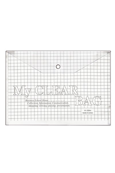 Justnote Διαφανής Θήκη Κουμπιών FC 25x35εκ. 701110