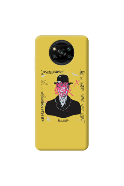 Other Xiaomi Poco X3 /X3 Pro Awes Yellow Colored Silicone TPU Θήκη