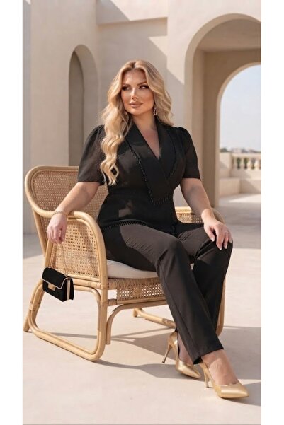Butik Nilyam Γυναικείο φόρεμα βραδινό με κοντό μανίκι, διπλό στήθος, λικρά, κ...