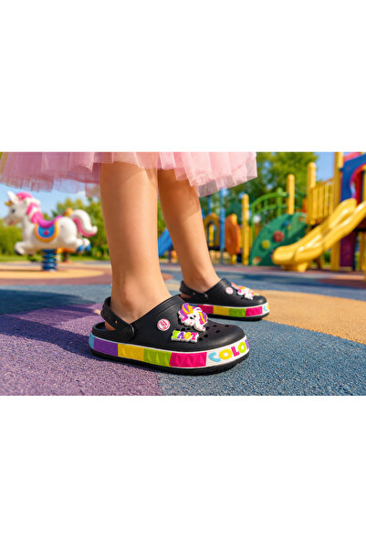 rs riva shoes Dječje papuče u obliku duginog jednoroga