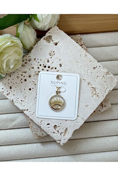 XUPING JEWELRY TuelaTaki /Xuping Jewelry Kolye Ucu 14 Ayar Renginde