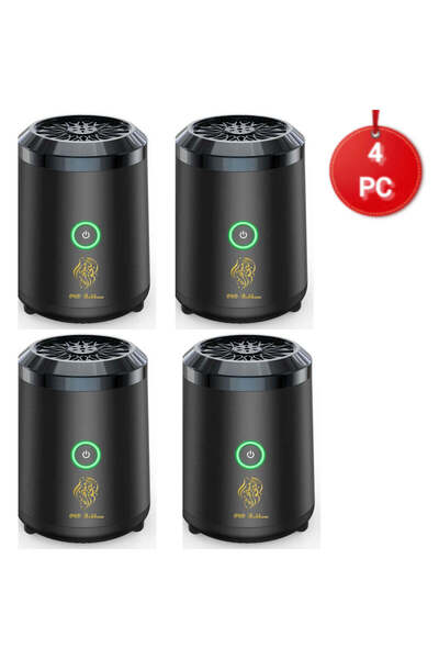 xsmart Offer 4 pieces Incense Burner - Portable Rechargeable Electric Incense...