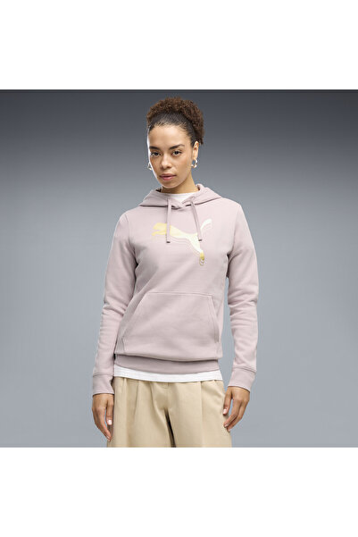Puma ESS METALLIC Mikina s kapucí