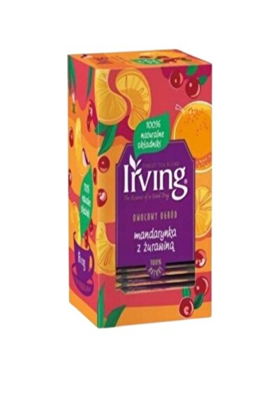 Irving Ceai Fructe Mandarina si Merisoare 20 plic x 1.5g