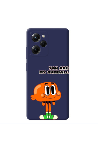 Other Xiaomi Poco X5 Pro You are my gumball Dark blue Colored Silicone TPU Θήκη