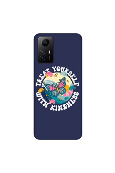 Other Xiaomi Redmi Note 12s Kindless Yourself Dark blue Colored Silicone TPU ...