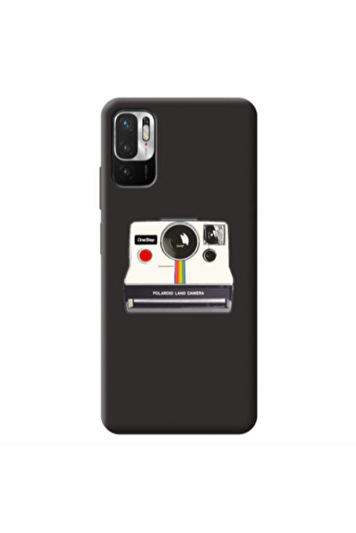 Other Xiaomi Redmi Note 10 Pro 5G Polaroid land camera Black Colored Silicone...