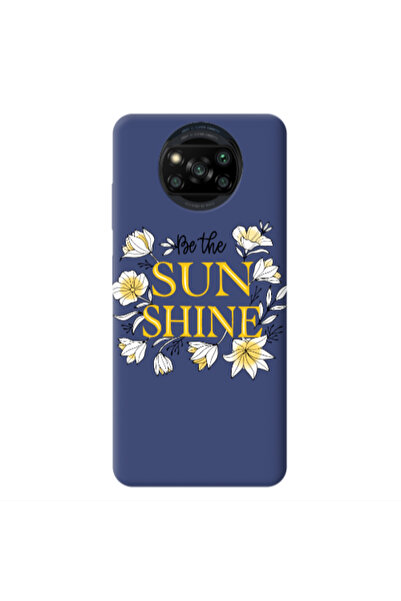 Other Xiaomi Poco X3 /X3 Pro Sun Shine Dark blue Colored Silicone TPU Θήκη
