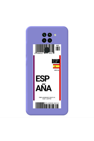 Other Xiaomi Redmi Note 9 Espana Arrival Purple Colored Silicone TPU Θήκη