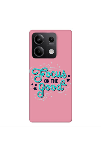 Other Xiaomi Redmi Note 13 5G Focus On The Good Pink Colored Silicone TPU Θήκη