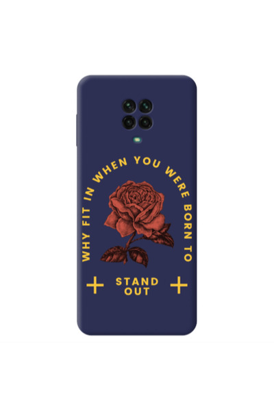 Other Xiaomi Redmi Note 9 Pro Stand out Dark blue Colored Silicone TPU Θήκη