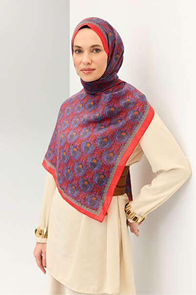 Silk Home شال تينسل مونار باللون الأرجواني