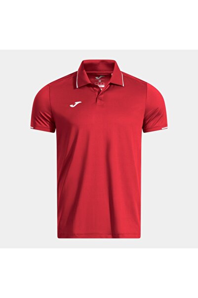 Joma 104777.631 Torneo Men's Polo Neck T-Shirt - Red