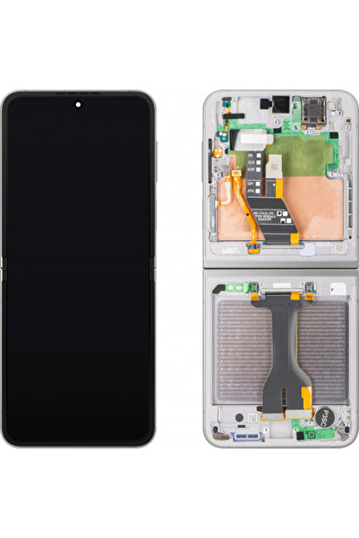 Samsung Дисплей с тъчскрийн за Galaxy Z Flip6 F741, с рамка, суб-вътрешен, ср...