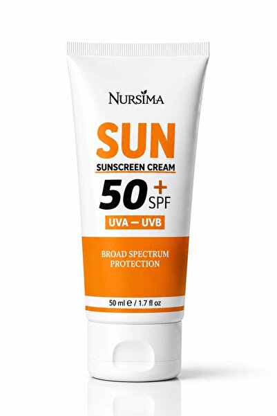 Nursima Ton Eşitleyici Aydınlık Verici Yoğun Nemlendirici +50 SPF Güneş Kremi...