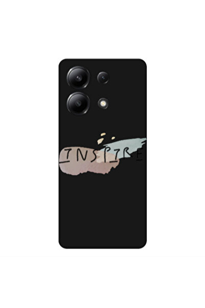Other Xiaomi Redmi Note 13 4G Inspire Black Colored Silicone TPU Θήκη