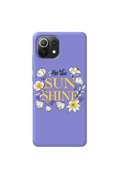 Other Xiaomi Mi 11 Lite Sun Shine Purple Colored Silicone TPU Θήκη