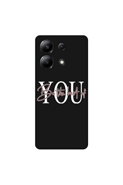 Other Xiaomi Redmi Note 13 4G Be the best of Black Colored Silicone TPU Θήκη