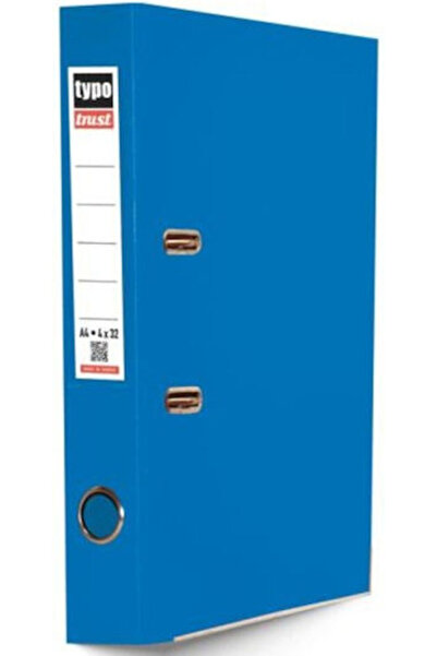 Other Ντοσιέ Typotrust 4/32 για Χαρτί Α4 με 2 Κρίκους Μπλε 12τμχ