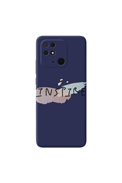 Other Xiaomi Redmi 10C Inspire Dark blue Colored Silicone TPU Θήκη