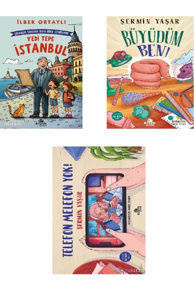 Kronik Kitap Çocuklar Soruyor, İlber Hoca Cevaplıyor-Telefon Melefon Yok!-Büy...