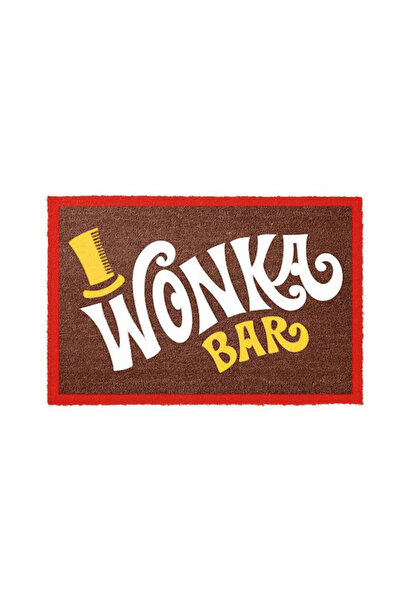 GRUPO ERIK Πατάκι εισόδου από ίνες καρύδας Willy Wonka Wonka Bar Πολύχρωμο 40...