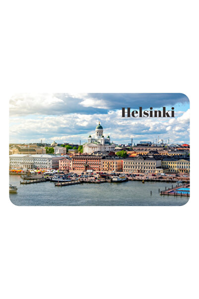 Vera Buzdolabı Magneti - Helsinki - Finlandiya - Hediyelik Eşya