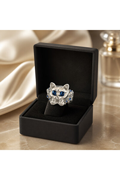 Enanice Cat Figure Ring