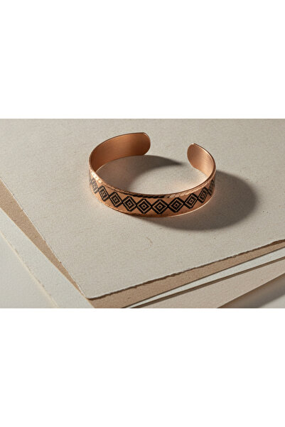 Erol Bakır New Series 2070 Bijouterie Bracelet 100% Handmade Copper