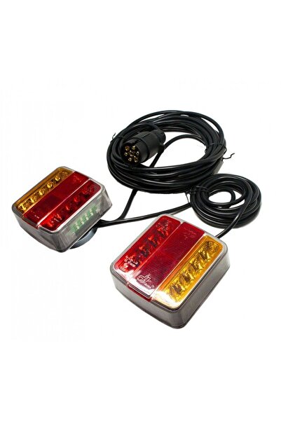 Tradesor Eνσύρματα μαγνητικά φανάρια τρέιλερ - 12-24V - D2102407A/C36H - 567449