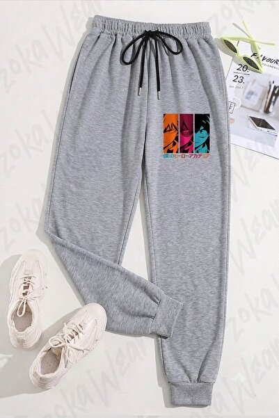 ZOKAWEAR بنطلون رياضي مطبوع عليه My Hero Academia Izuku Midoriya Art للجنسين