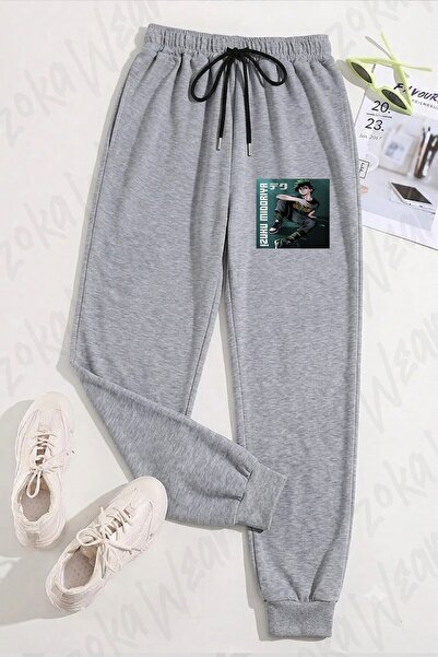 ZOKAWEAR بنطلون رياضي مطبوع للجنسين من My Hero Academia Izuku Midoriyaa
