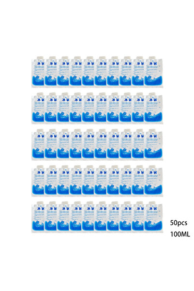 Choice3 100ml-50pcs Ice Pack Reusable Gel Cold Bag Food Ice Packs Painful Col...