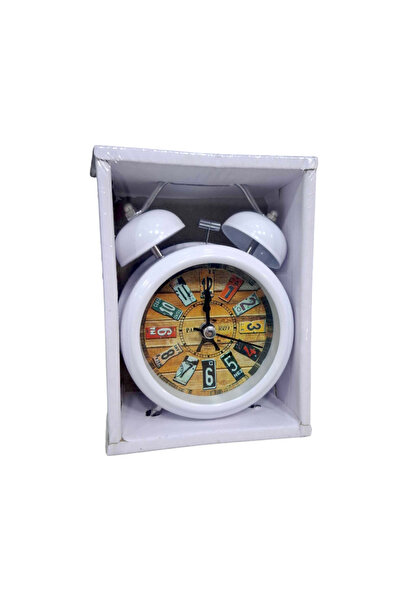 Tradesor Επιτραπέζιο ρολόι - Ξυπνητήρι - 3301-8 - 330188 - White