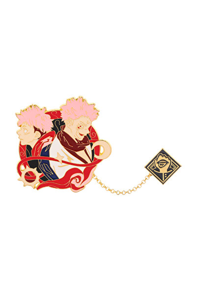 Choice6 Bandai XZ1123 Jujutsu Kaisen Anime Pin, Satoru Gojo Figurine, Metal C...