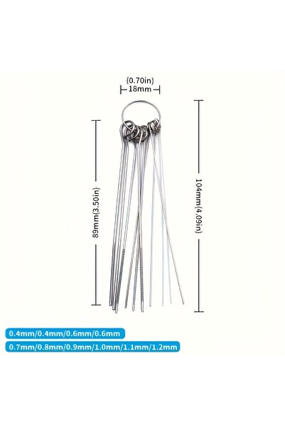 Choice A A box of 10 stainless steel shower head cleaners, suitable for clean...
