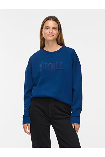 VILA Langärmeliges Sweatshirt VIREFLECT Rundhals