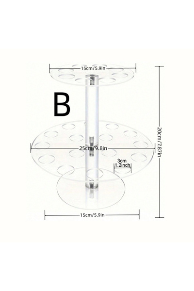 Choice1 B Wedding Confetti Cones Holder Display Stand Support for Wedding Con...