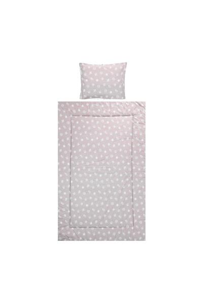 LORELLİ 3-piece bed linen Top Bottom Set , ranforce Cotton , Cosy, Abstract L...
