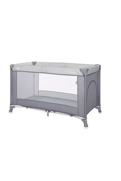 LORELLİ Patut pliabil Torino, 1 nivel, Grey Elements