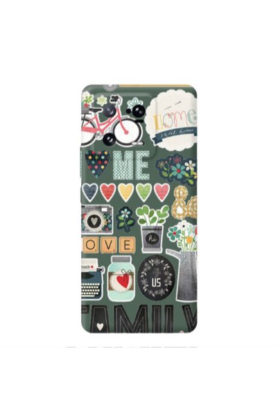 Other Xiaomi 13 Pro Family love home Dark Green Colored Silicone TPU Θήκη