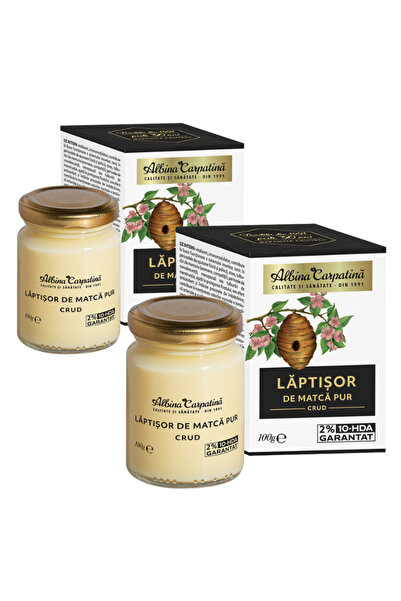 Albina Carpatina Pachet Laptisor de Matca 2% 10-HDA 100g+100g