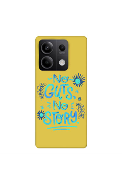 Other Xiaomi Redmi Note 13Pro 5G No guts no story Yellow Colored Silicone TPU...